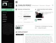 Tablet Screenshot of carloseperez.com